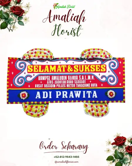 Papan Bunga Ucapan Selamat Sawah Lama